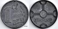 Netherlands 1943 Nederland 1943 1 Cent, zink, Wilhelmina F+  8.37 元  ＋  251.02 元 运费