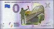 0 Euro Biljetten 0 Euro biljet Nederland 2019 - Market Garden Arnhem Bridge Gekleurd -