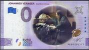 0 Euro Biljetten 0 Euro biljet Nederland 2021- 'Johannes Vermeer, de Astronoom 1668' Gekleurd -