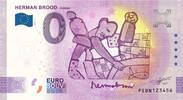 0 Euro Biljetten 0 Euro biljet Nederland 2021- 'Herman Brood Fishing' -