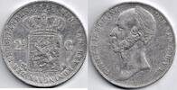 Netherlands 1843 Nederland 1843 2½ Gulden Willem II ss+ 3,597.90 元  ＋  251.02 元 运费