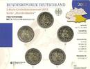 Speciale 2 euromunten 2 Euro Duitsland 2012 serie ADFGJ Bayern -