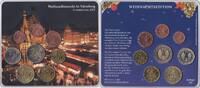 Duitsland set Weinachtsmarkt in Nurnberg -