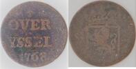 Provinciaal Overijssel 1768 Duit F -