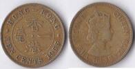 Hong Kong Hong Kong 10 Cents 1955 -