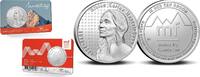 Nederland Nederland 2022 Penning 'Mentelity Foundation, Bibian Mentel' in coincard -