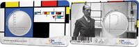 5 Euro Nederland 2022 Het Mondriaan Vijfje in coincard -