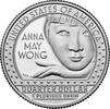 U.S.A ¼ Dollar 'Anna May Wong' -