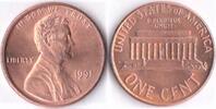 Verenigde Staten 1991 United States of America One cent 1991 ss 6.28 元  ＋  251.02 元 运费