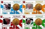 Vaticaan Vaticaan 2016 50 Cent in coincard met zegel nummer 10 t/m 13 -