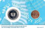 Nederland 1 Cent Nederland 2020 Baby Coincard Jongen 'Mijn eerste centje' -