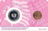 Nederland 1 Cent Nederland 2020 Baby Coincard Meisje 'Mijn eerste centje' -