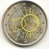 Gekleurde euromunten 2 Euro België 2013 100 jaar KMI Gekleurd 189/4 -