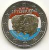 Gekleurde euromunten 2 Euro Luxemburg 2011 Prins Jean Gekleurd 124/2 -
