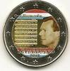 Gekleurde euromunten 2 Euro Luxemburg 2013 Volkslied Gekleurd 193/7 -