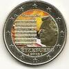 Gekleurde euromunten 2 Euro Luxemburg 2013 Volkslied Gekleurd 193/2 -