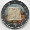 Gekleurde euromunten 2 Euro Malta 2015 Malta als zelfstandige Republiek sinds 1974 Gekleurd -