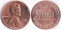 Verenigde Staten 1987 United States of America One Cent 1987 ss 6.28 元  ＋  251.02 元 运费