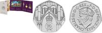 Verenigd Koninkrijk Groot Brittannië 2023 50 Pence 'Coronation of King Charles III' -