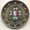 Gekleurde euromunten 2 Euro Malta 2014 200 jaar politie van Malta Gekleurd 232/? -