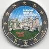 Gekleurde euromunten 2 Euro Malta 2016 Ggantija tempel Gekleurd -