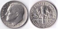 Verenigde Staten 1975 United States of America One Dime 1975 ss 6.28 元  ＋  251.02 元 运费