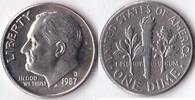 Verenigde Staten 1987 D United States of America One Dime ss 6.28 元  ＋  251.02 元 运费