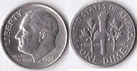 Verenigde Staten 1988 P United States of America One Dime ss 6.28 元  ＋  251.02 元 运费