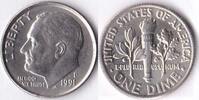 Verenigde Staten 1991 P United States of America One Dime ss 6.28 元  ＋  251.02 元 运费