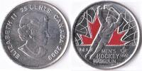 Canada 2009 Canada 25 Cents 2009 Mens Hockey Masculin in red vz 23.01 元  ＋  251.02 元 运费