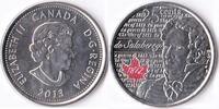 Canada 2013 Canada 25 Cents 2013 war of 1812 de Salaberry in red vz 23.85 元  ＋  251.02 元 运费