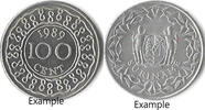 Suriname 1989 Suriname 100 Cents 1989 ss+ 29.29 元  ＋  251.02 元 运费