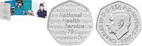 Verenigd Koninkrijk Groot Brittannië 2023 50 Pence 'National Health Service' -