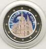Gekleurde euromunten 2 Euro Spanje 2012 Burgos Gekleurd 164/1 -