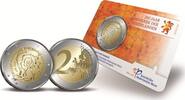 Speciale 2 euromunten 2 euro Nederland 2013 200 jaar Koninkrijk in coincard -