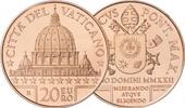 Vaticaan Vaticaan 2022 20 euro 'St. Pietersbasiliek' -