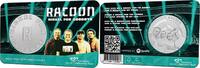 Nederland Nederland 2023 Penning 'Racoon -Nickel for Goodbye' in coincard -