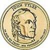 Verenigde Staten U.S.A. 10th President Dollar John Tyler -