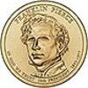 Verenigde Staten U.S.A. 14th President Dollar Franklin Pierce -