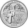  2020 P U.S.A ¼ Dollar Weir Farm unz 12.51 元  ＋  250.24 元 运费