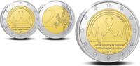 Speciale 2 euromunten 2 Euro België 2024 'Strijd tegen kanker' -