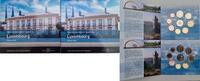 Luxemburg set2024 Duo met de 2 euro Gieterij & groothertog Willem II met fotoprint -