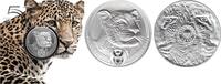 Zuid-Afrika 5 Rand Zuid Afrika 5 Rand 2023 Big Five serie II - 'Luipaard' Zilver -