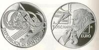 San Marino San Marino 2007 5 euro 'Toscanini' Zilver -