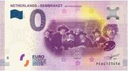 0 Euro Biljetten 0 Euro biljet Nederland 2019 - Rembrandt De Staalmeesters -