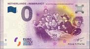 0 Euro Biljetten 0 Euro biljet Nederland 2019 - Rembrandt De Anatomische les van Dr. Nicolaes Tulp -