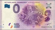 0 Euro Biljetten 0 Euro biljet Nederland 2019 - Rembrandt Het Feestmaal van Belsazar -