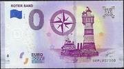 0 Euro Biljetten 0 Euro biljet Duitsland 2019 - Roter Sand - Vuurtoren -