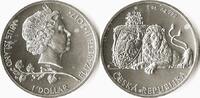 Niue Niue Island 2017 1 Dollar 'Ceska Republika' 1 Ounce zilver -