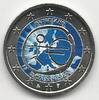 Gekleurde euromunten 2 Euro Nederland 2009 Emu Gekleurd 082/2 -